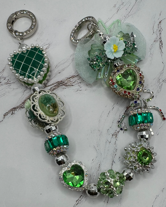 Green Rhinestone